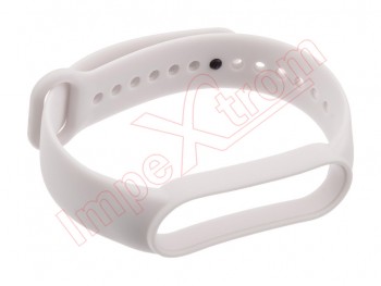White bracelet / strap / armband for Xiaomi Mi Band 6