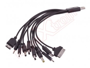 10 in 1 universal cable for USB ipod, psp and smartphones