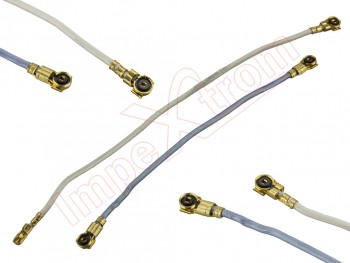 Cables coaxiales de antena de 5 cm y 3.7 cm para Samsung Galaxy S6 Edge, G925F