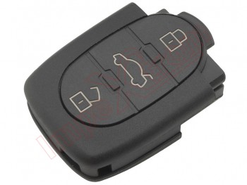 Producto Genérico - Telemando 3 botones para vehiculos AUDI referencia original 4D0 837 231 D (4D0837231D)