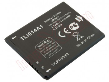Generic TLi014A1 / TLi014A2 battery without logo for Alcatel One Touch 4010D, 4030D, 5020D, 4012, 918 / One Touch 639 - 1400 mAh / 3.7 V / 5.18 Wh