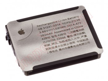 A2810 battery for Apple Watch Series 8 ( GPS 41 mm ), A2770 - 282mAh / 3.86V / 1091WH / Li-ion