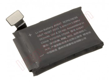 A1847 battery for Apple Watch Serie 3 - 262mAh / 3.81V / 1.0WH / Li-ion