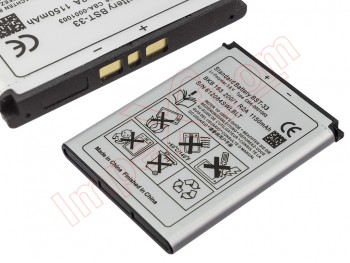 Generic battery for Sony Ericsson BST-33 - 1000 mAh / 3.6 Wh / 3.6V / Li-ion