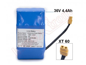 External battery of 36V / 4.4A for electric scooter