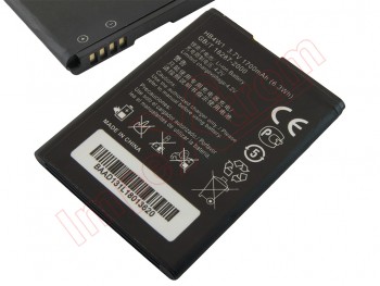 Generic HB4W1 battery without logo for Huawei Ascend G510, U8951 - 1700 mAh / 3.7 V / 6.3 Wh / Li-ion