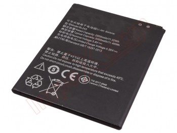BL243 generic battery for Lenovo K3 Note, K50-T5 - 2900 mAh / 3.8 v / 11.40 Wh / Li-ion