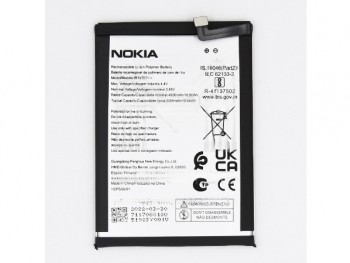 Batería WT510 para Nokia C21 Plus, TA-1433 - 4900mAh / 3.85V / 18.86WH / Li-ion polymer