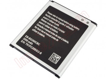 Batería genérica EB-BG360CBC para Samsung Galaxy Core Prime, G360 - 2000mAh / 3.8V / 6.84Wh / Li-ion