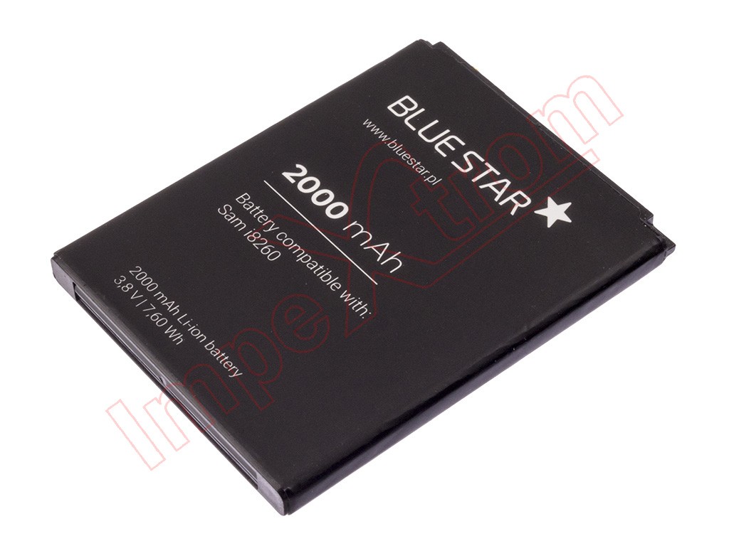 6wh Li-ion negro Batería para Samsung Galaxy Core 2 3,8v 2000mah/7