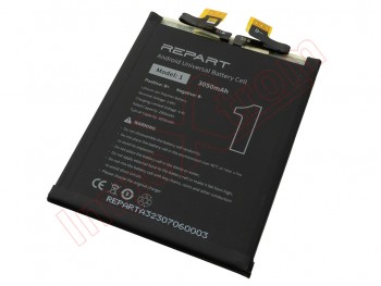 Universal Generic Battery Model 1 without Connector for Android Phones - 3050 mAh / 3.85 V / Li-ion
