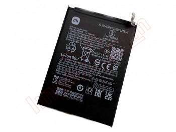 BN5M battery for Xiaomi Redmi Note 12 - 5000 mAh / 3,87 V / 19.3 Wh / Li-ion