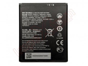 Batería genérica LI3830T43P8H486375 para ZTE Blade A31 Plus - 3050 mAh / 3.8 V / 11.59 Wh / Li-ion