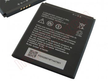 Generic Li3824t44p4H716043 battery without logo for ZTE Blade A520 - 2400mAh / 3.85V / 9.3 Wh / Li-ion