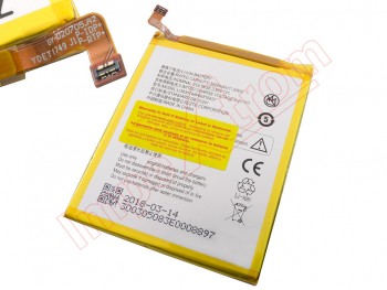 Li3930T44P6h816437 generic battery for ZTE / Vodafone Smart V8 / Smart 8 / Vfone 6+ - 3000mAh / 3.85V / 11.6Wh / Li-ion