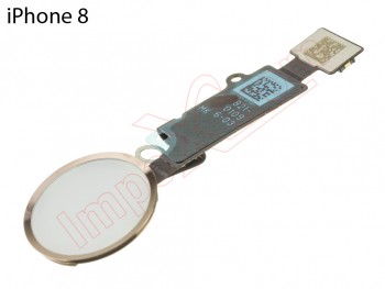 Pink home button for Iphone 8 A1905
