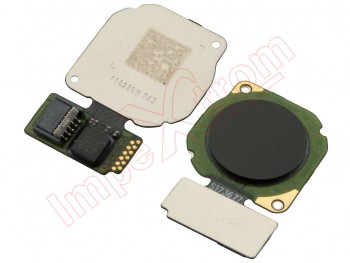 Black fingerprint reader sensor button flex for Huawei P Smart Plus / Nova 3i / P Smart +