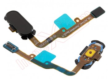 Cable flex con botón sensor / lector de huellas negro para Samsung Galaxy Tab Active 2, SM-T390/T395