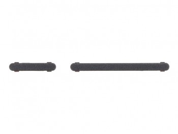 Botones laterales negros de volumen y encendido para Xiaomi 13T