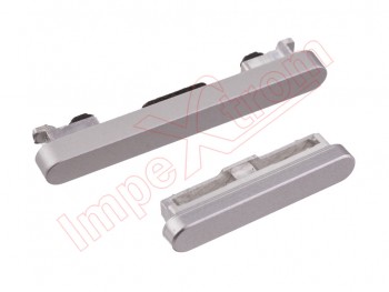Silver volume and power side buttons for Xiaomi Pad 5, 21051182G