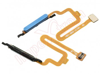 cable flex con botón sensor / lector de huellas azul crepúsculo "twilight blue" para Xiaomi Redmi Note 11s 5g