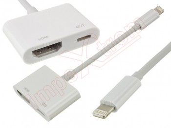 Apple adapter White Lightning to digital AV connector, HDMI MD826ZM / A.