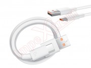 white-6a-huawei-high-speed-data-and-charge-cable-with-usb-to-usb-type-c-connector-with-super-charge-66w-1-meter-length
