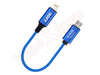 IS-003B micro USB to lightning connector data cable