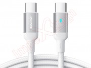 cable-de-datos-de-alta-calidad-blanco-joyroom-s-cc100a10-de-carga-r-pida-100w-con-conectores-usb-tipo-c-a-usb-tipo-c-de-1-2m-longitud-en-blister