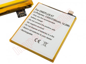 BLP685 compatible battery for Oneplus 6T, A6013 - 3700mAh / 3.85V / 14.2Wh / Li-Polymer