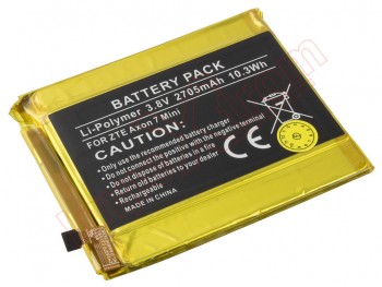 Batería genérica ZTE Axon 7 Mini - 2705mAh / 3.8V / 10.3Wh/ Li-Polymer