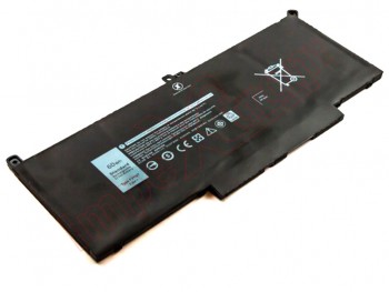 Batería genérica para ordenador portatil DELL Latitude E7480 -7895 mAh / 7.6 V / 60.0 WH / Li-Polymer