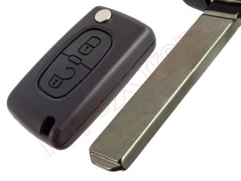 Compatible remote control for Citroen Jumpy III, 2 buttons