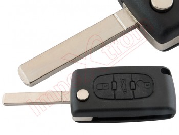 Generic Product - Remote control 3 buttons for Citroen C4