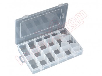 Box with 16 multipurpose departments sorting kit
