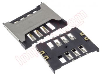 Connector with lector of card SIM for Alcatel One Touch Pop C1, 4015X