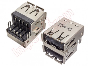 Conector USB DU2025495 2.0 doble portátiles