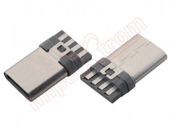 USB type C 4-pin generic charging, data and accessory connector, 0,88 x 1,44 x 0,35 cm