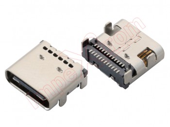 conector de carga, datos y accesorios genérico usb tipo c 24 pines, 0,9 x 0,8 x 0,38 cm