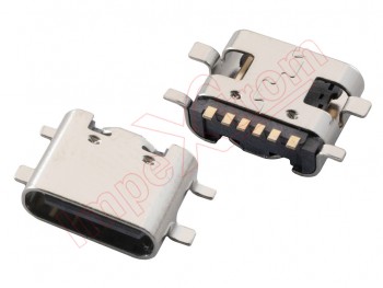 USB type C 6-pin generic charging, data and accessory connector, 1,13x0,75x0,31 cm