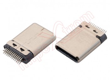 conector de carga, datos y accesorios genérico usb tipo c 12 pines, 0,81x1,22x0,3 cm