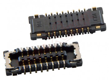 Conector FPC de 16 pines del lector de tarjetas de memoria Micro SD / TF para Nintendo Switch