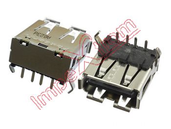 90 degrees USB connector for portables 13.8 x 13.2 x 7mm