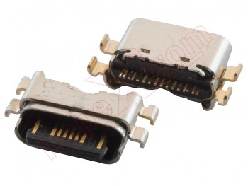 Conector de carga, datos y accesorios USB tipo C genérico de 16 pines