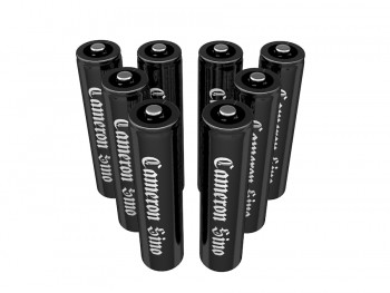 Pack de 8 baterías Ni-MH recargables AAA, AM4, LR03, R03, HR03