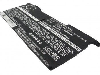 Cameron Sino battery for Apple MacBook Air 13" (2010), A1369 / A1370 - 4800mAh / 7.3V / 35.04WH / Lithium-polymer