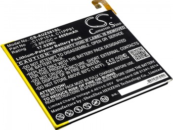 Batería genérica Cameron Sino C11P1514 / C11PP91 para Asus Zenpad Z8, P008, ZT581KL, ZenPad 3 8.0, Z581KL, ZenPad Z8 XLTE - 4550 mAh / 3.85 V / 17.52 Wh / Li-ion