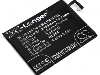 Bateria para Lenovo Vibe S1, S1a40, S1a40 Dual SIM TD-LTE, S1c50, S1c50 Dual SIM TD-LTE