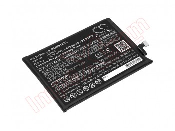 Batería genérica Cameron Sino BN62 para Xiaomi Redmi Note 9 4G, M2010J19SC - 5700mAh / 3,85V / 21,95Wh / Li-Polymer