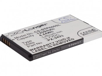 Battery CS-SSP600SL for Simvalley SP-40, SP-60 - 3.7V/1200mAh/4.44Wh